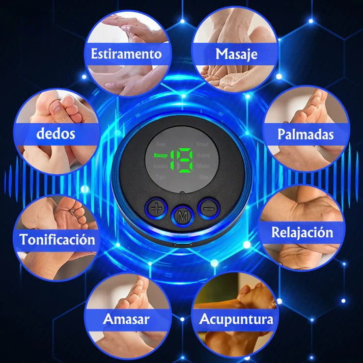 Masajeador de pies eléctrico EMS para alivio de pies - Ziora