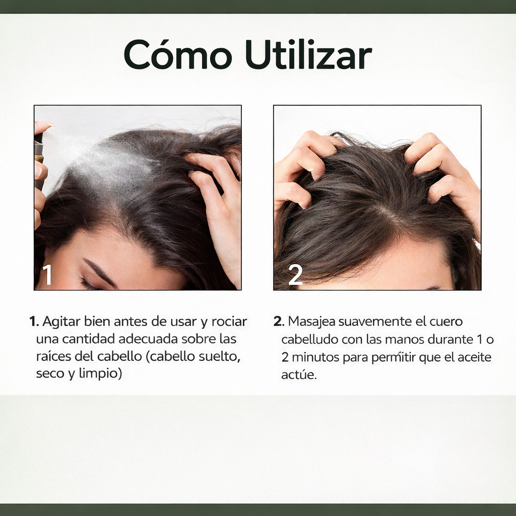 Spray capilar Koreano Ouhoe - Crecimiento acelerado y anticaída - Ziora™
