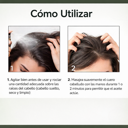 Spray capilar Koreano Ouhoe - Crecimiento acelerado y anticaída - Ziora™
