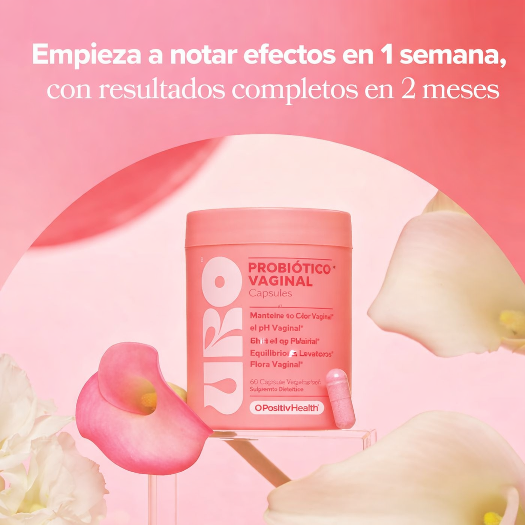 Probióticos Vaginales para el Cuidado Íntimo Femenino 0 positiv health URO - Ziora™