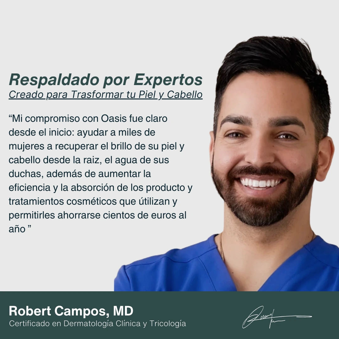 CABEZAL DE DUCHA DE ALTA PRESIÓN CON FILTRO PURIFICADOR - Ziora