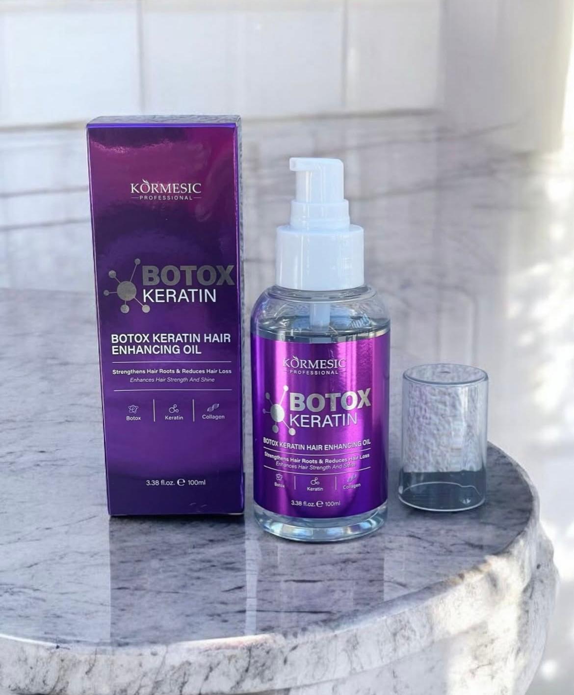 Aceite Capilar Reparador con Keratina y Colágeno 100ML KÒRMESIC - Ziora ™