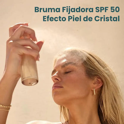 Bruma Fijadora con Glow y Protección Solar 50 SPF Kopari - Ziora